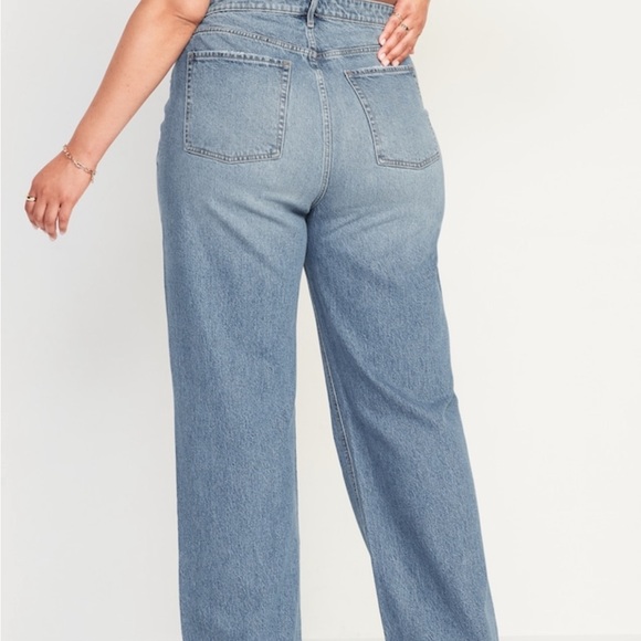 🌺OLD NAVY SKY-HI WIDE LEG JEANS🌺 - Picture 3 of 7